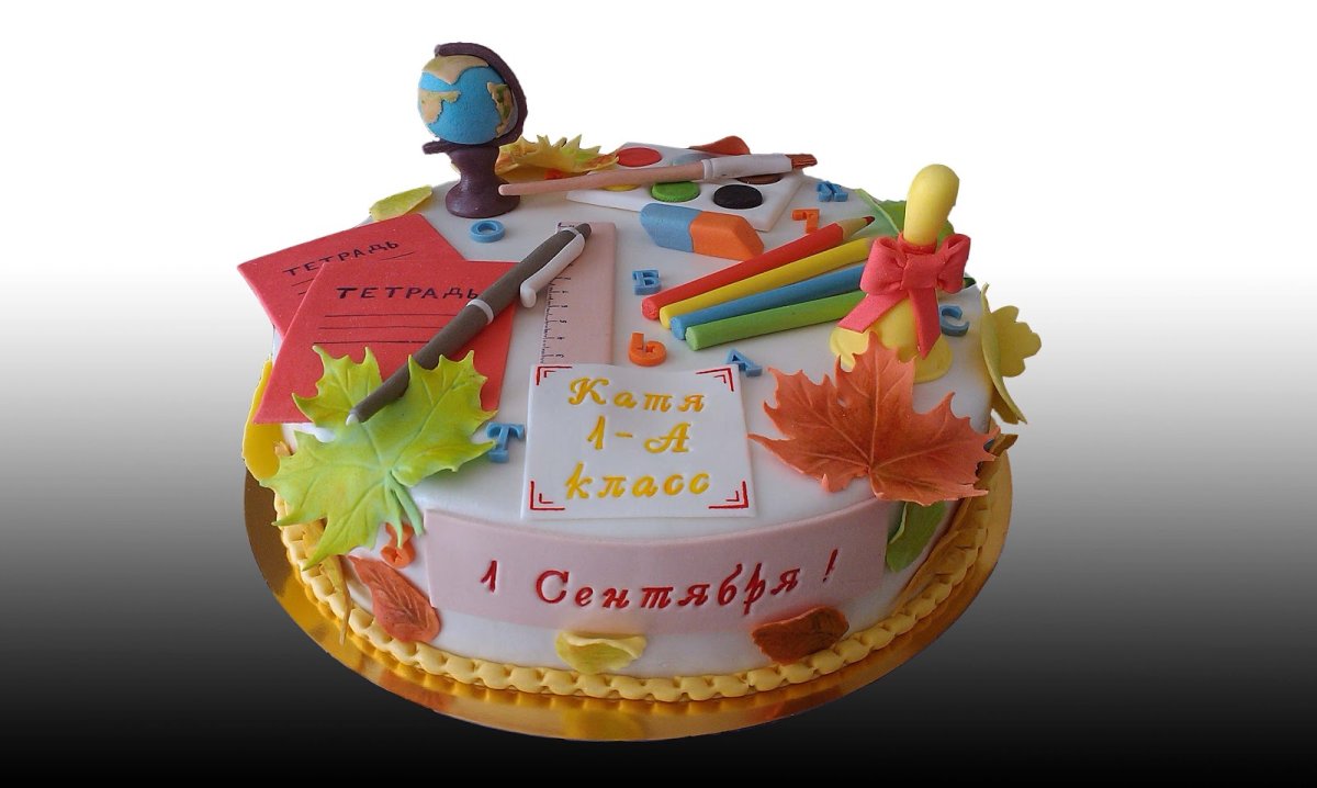 Муссовый торт на 1 сентября