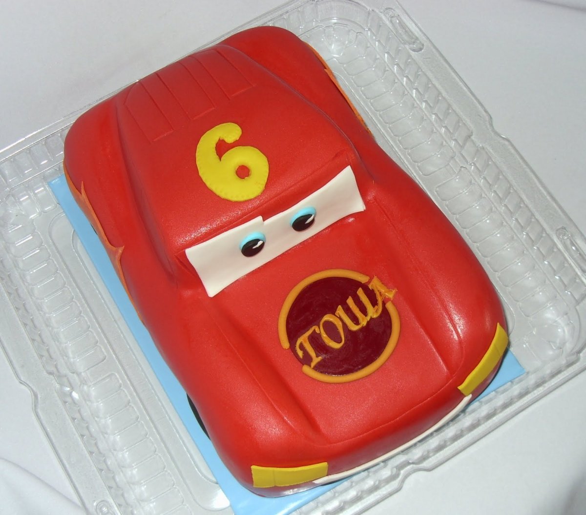 Торт Тачки молния Маккуин