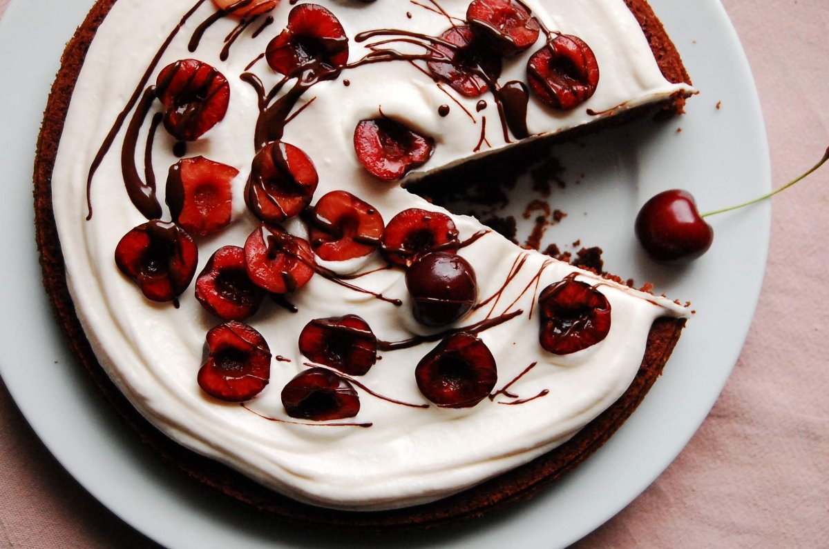 Шварцвальдский вишневый торт Schwarzwälder Kirschtorte