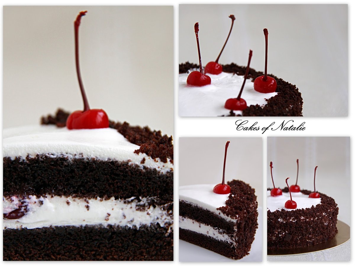 Шварцвальдский вишневый торт Schwarzwälder Kirschtorte