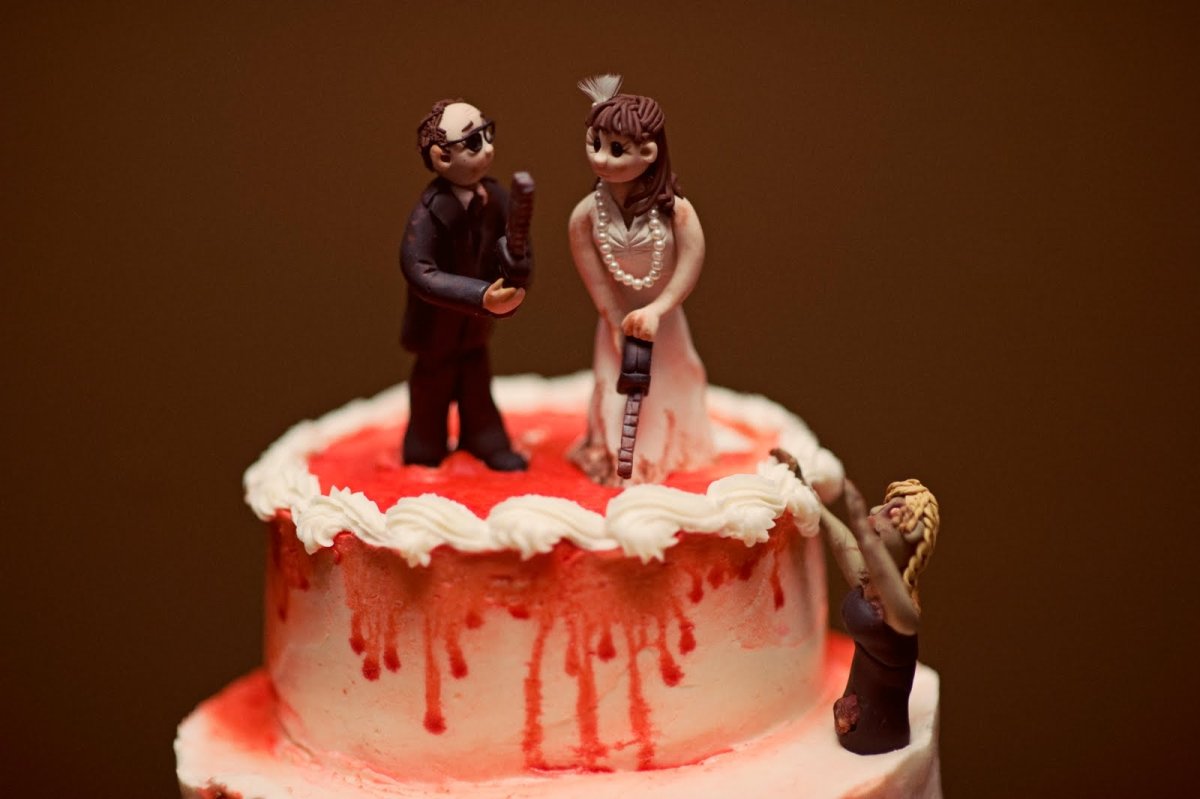 Ужасный торт на свадьбу