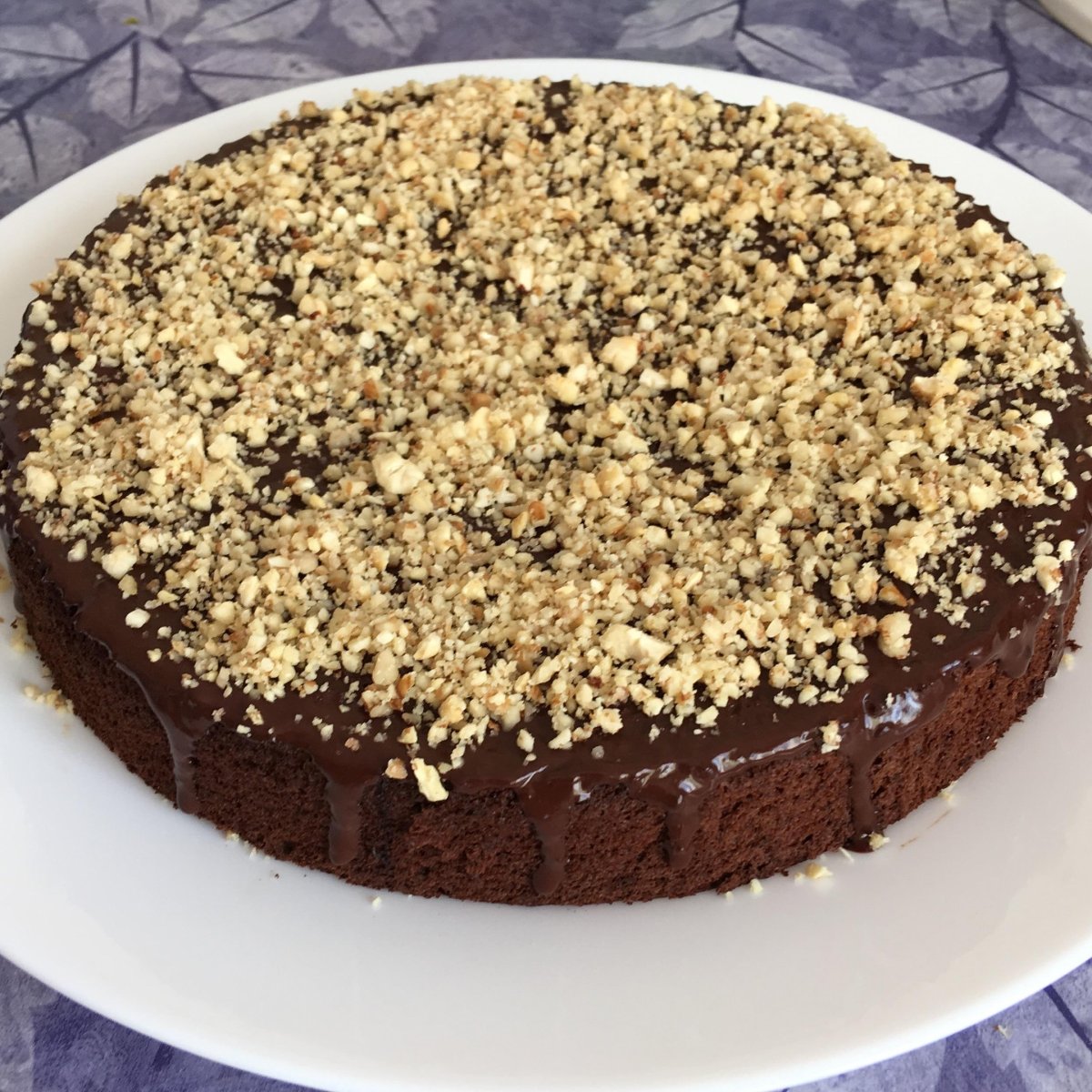 Торт с грецкими орехами