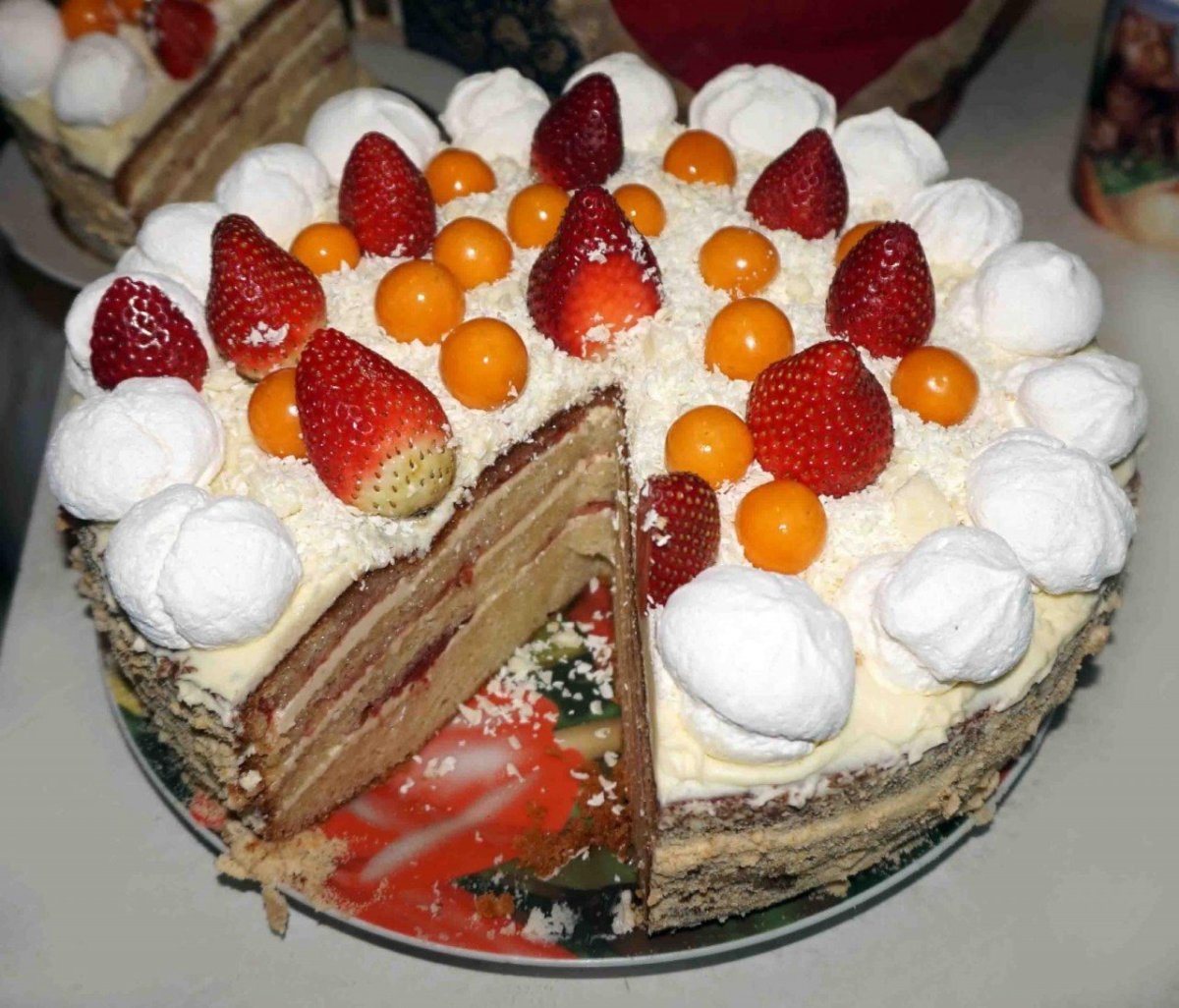 Торт цыганка кукла