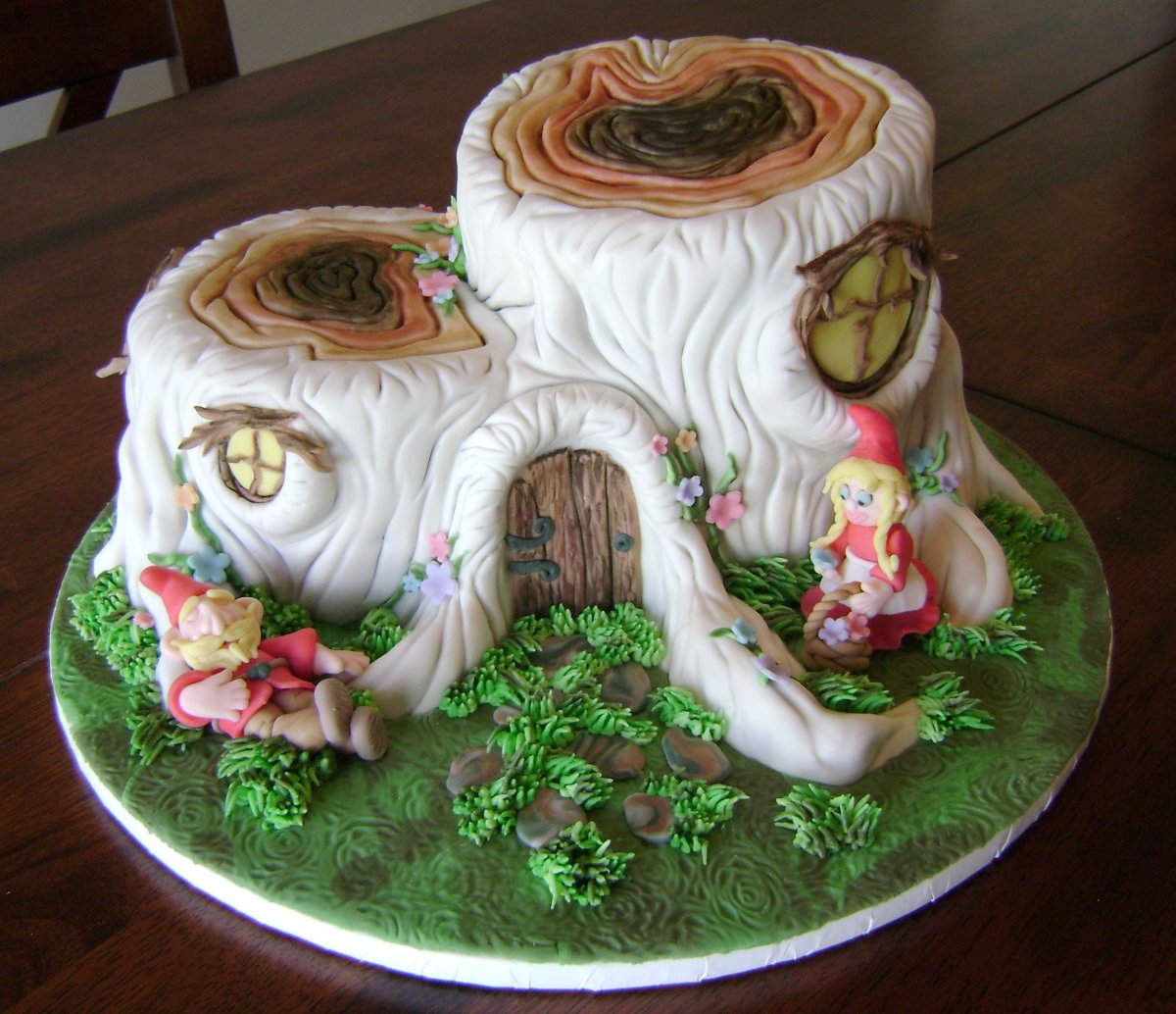 Торт сказочный лес