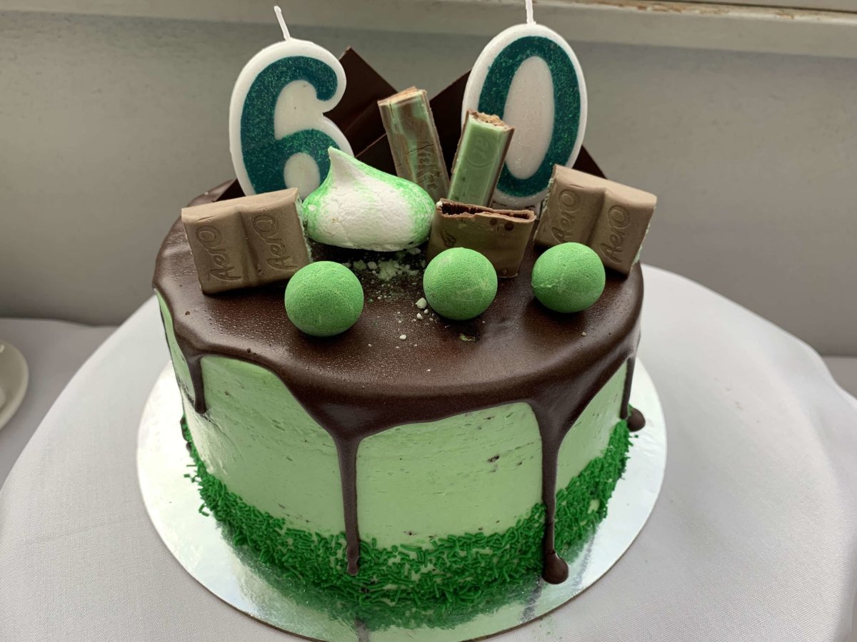 Торт на 60 лет