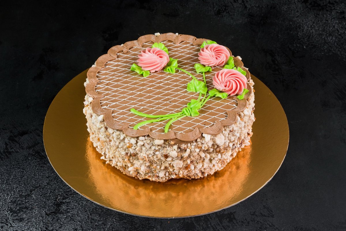 Торт Рыжик с мишкой