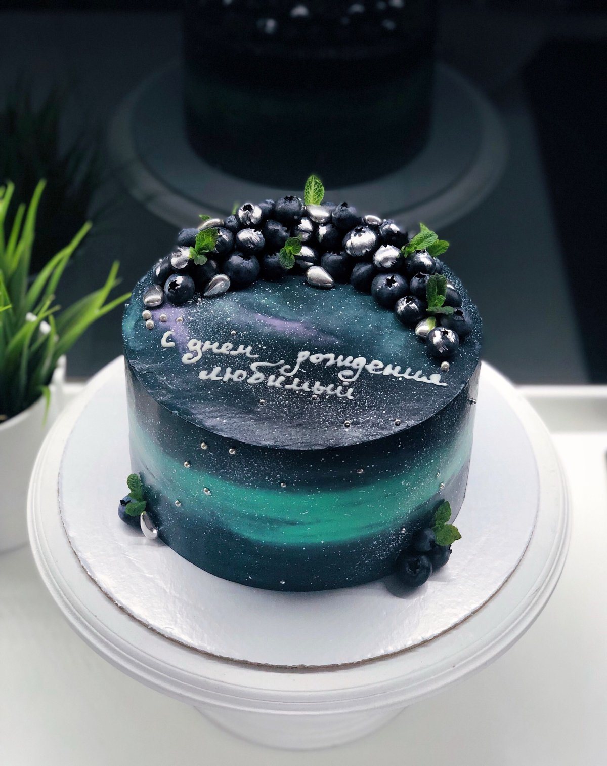 Торт космический детский