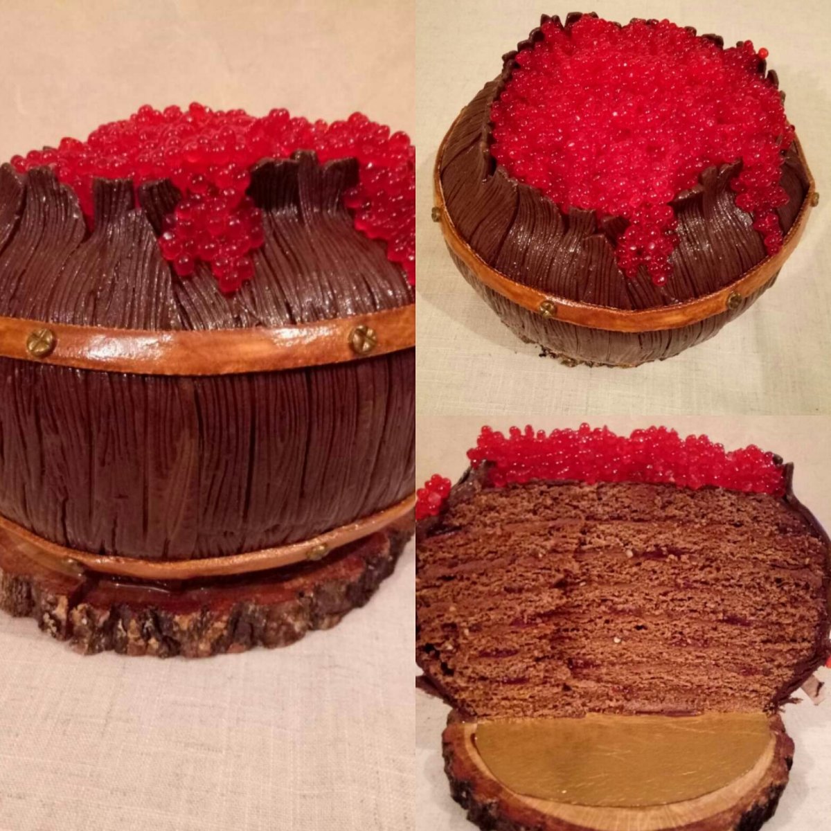 Бочка с икрой