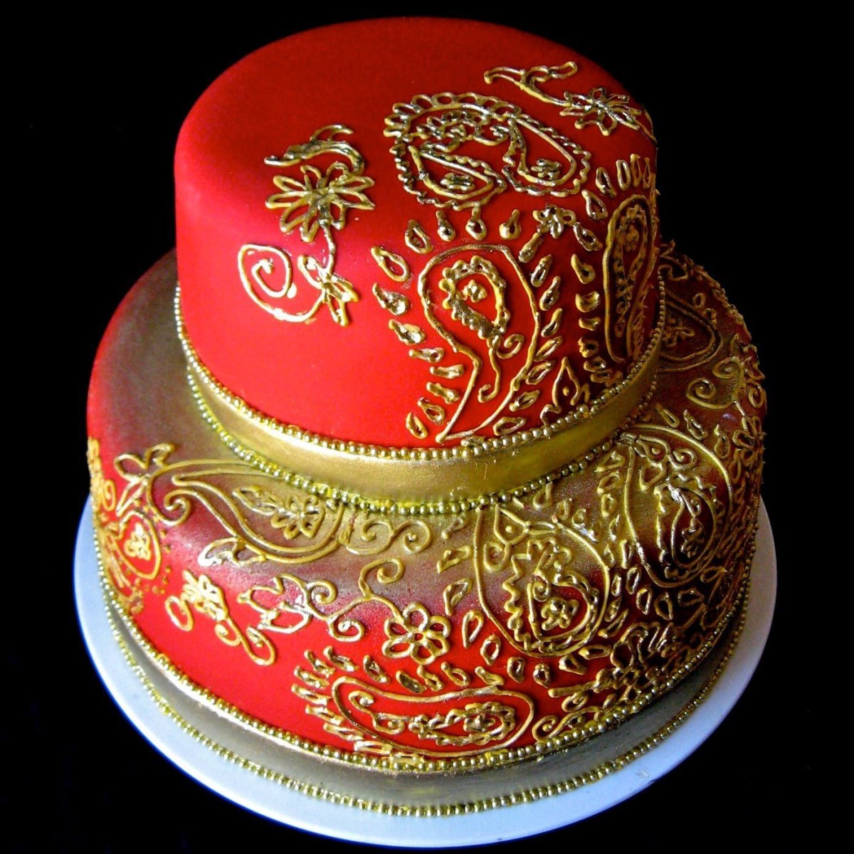 Маково вишневый торт