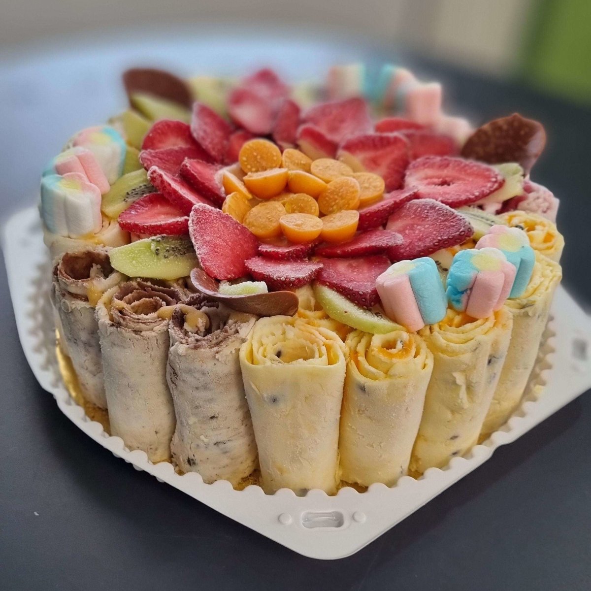 Торт из мороженого