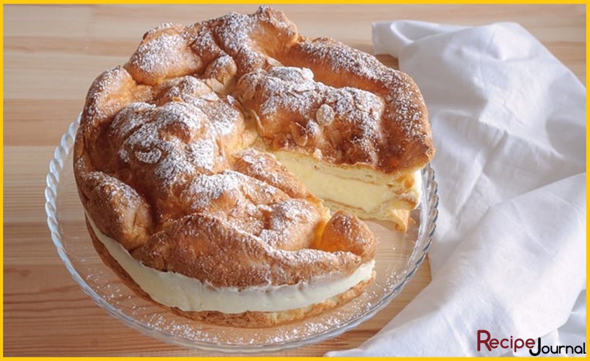 Торт Карпатка с клубникой