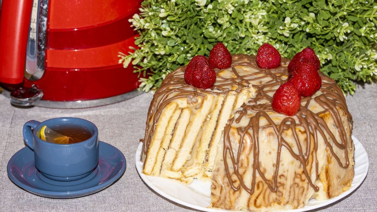 Торт с масляным кремом