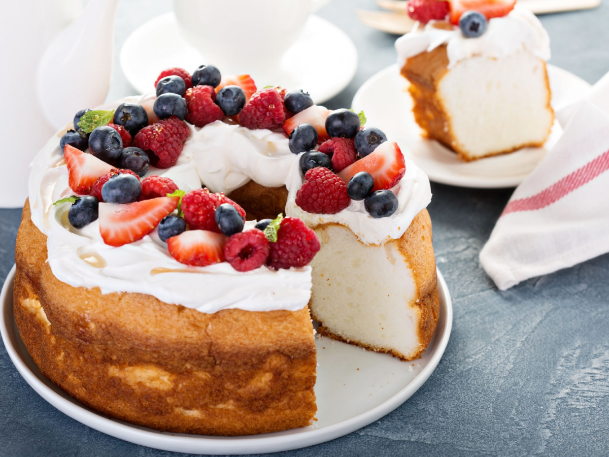 Ангельский торт Angel food Cake