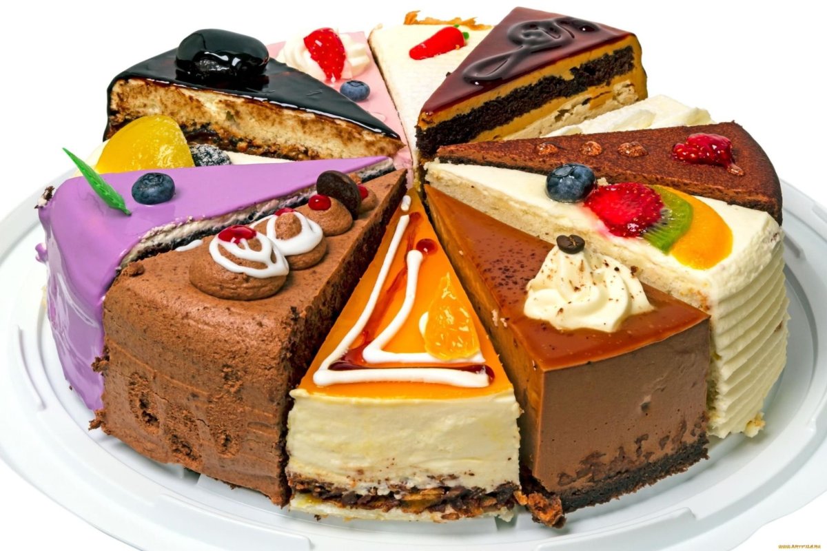 Вкусные начинки для торта