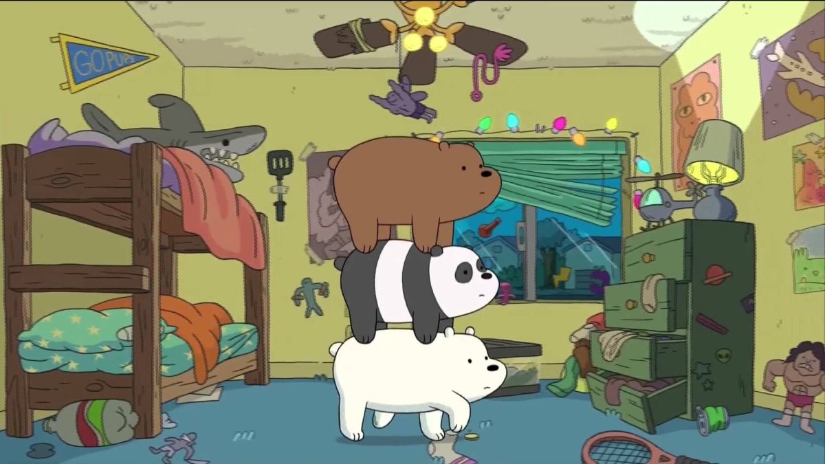 Белый Гризли и Панда мультсериал