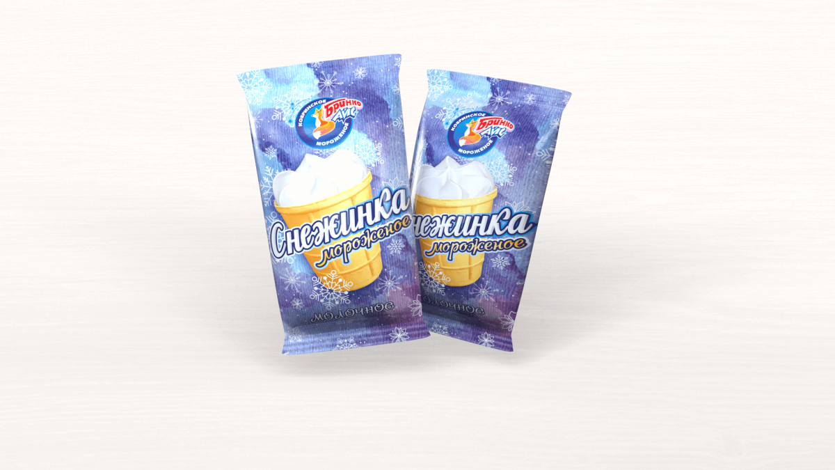 Мороженое Снежинка