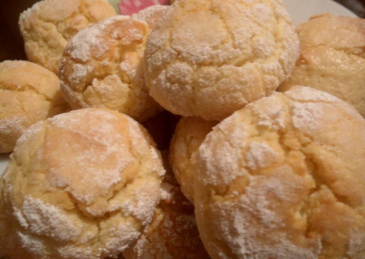 Белые печеньки