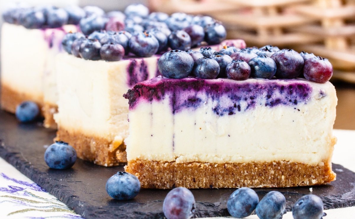 Blueberry чизкейк