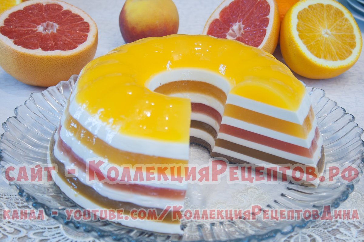 Жклейный торт со сметаной исоками