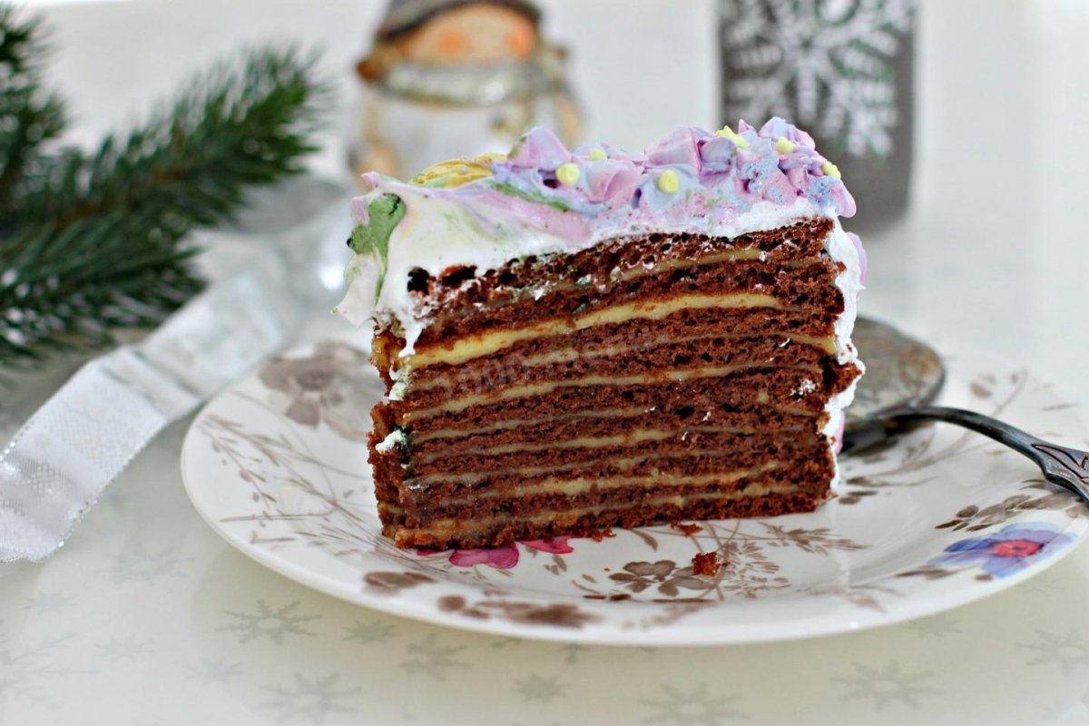 Торт Дамский каприз с маком