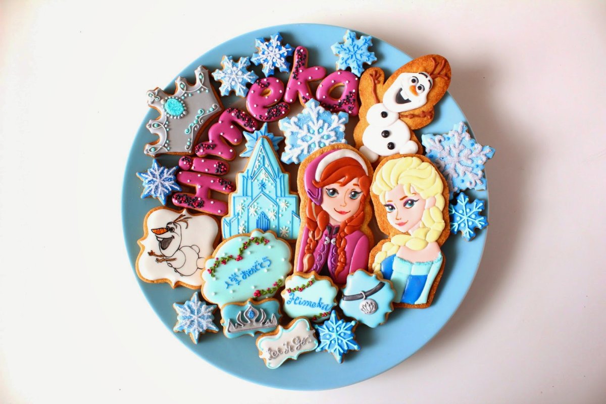 Frozen печенье