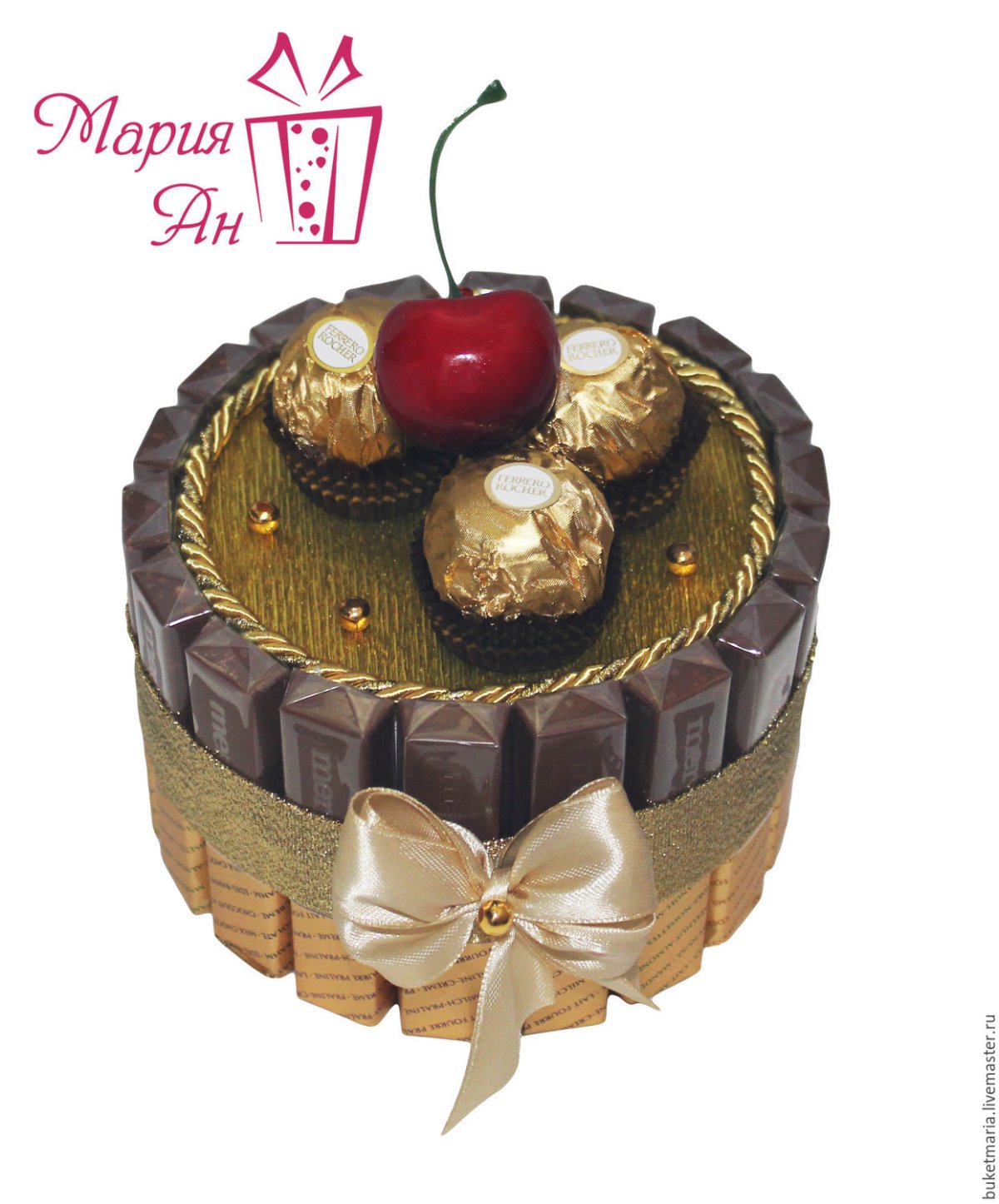 Торт из мерси и Ферреро Роше