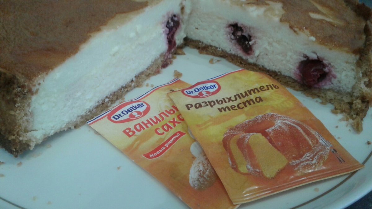 Пирог слёзы ангела с вишней