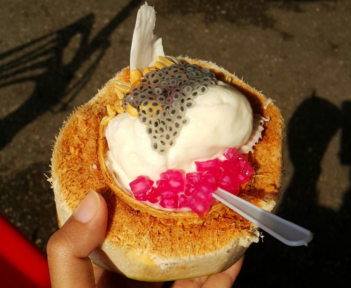 Кокосовый пломбир