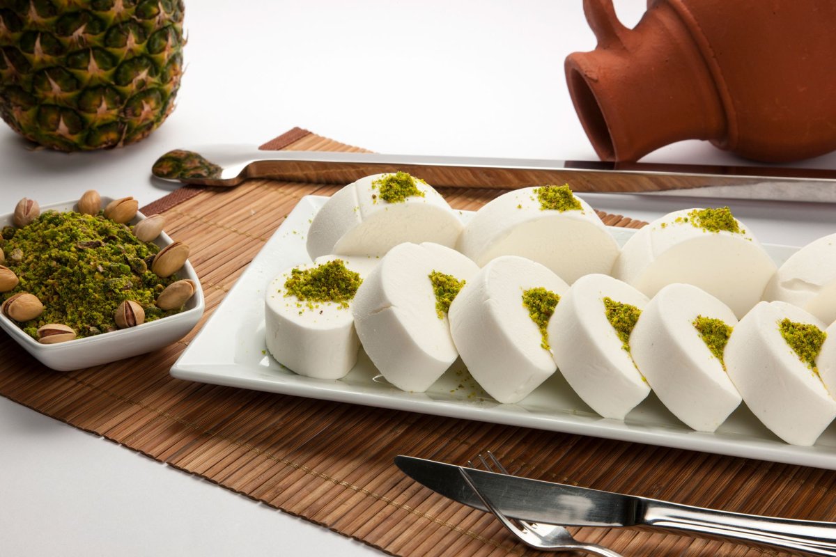 Мороженое в кофейне