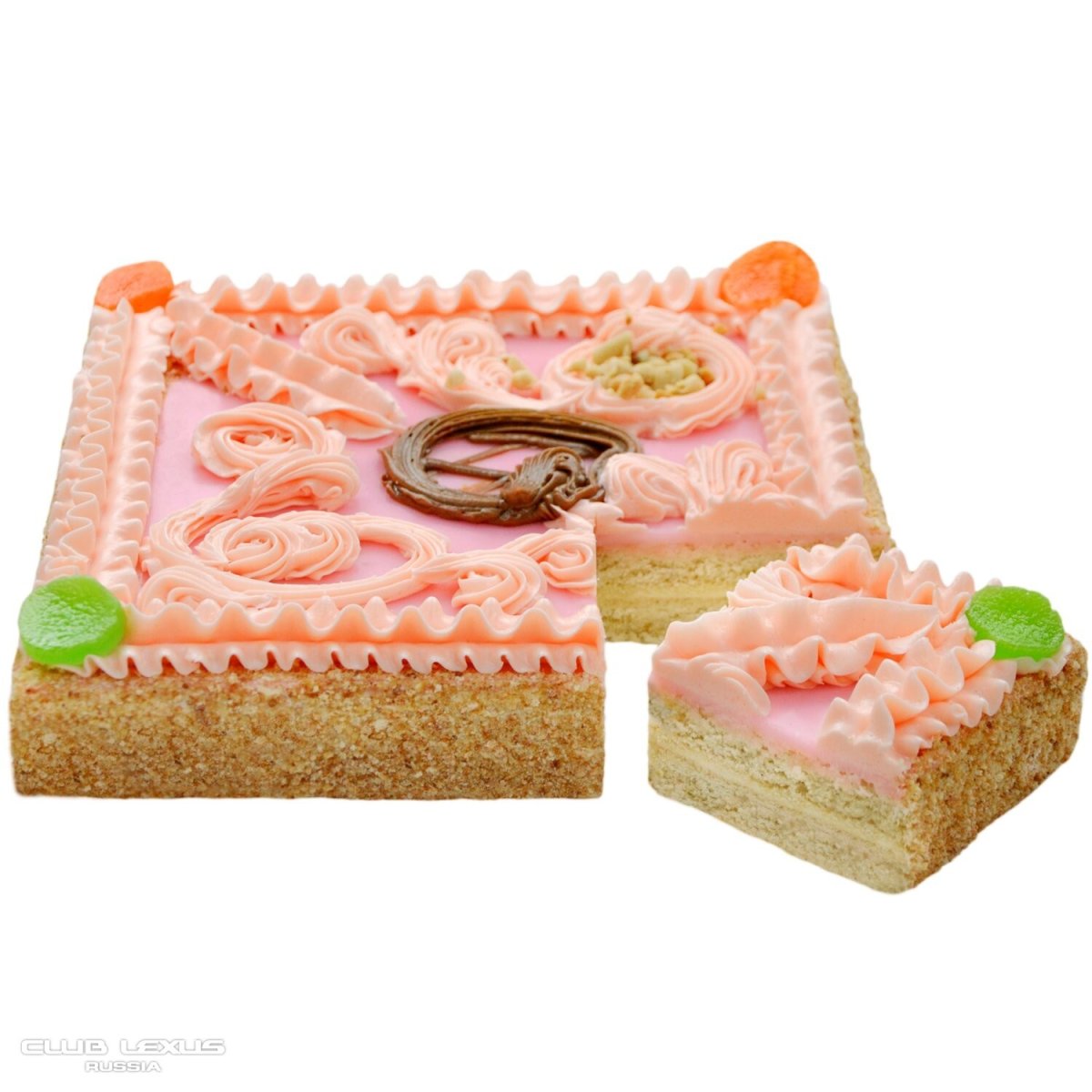 Торт Ландыш песочный