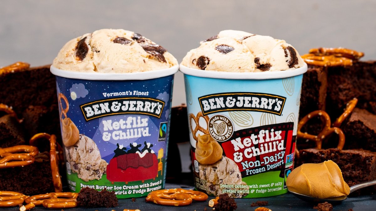 Ben Jerry's мороженое Vegan