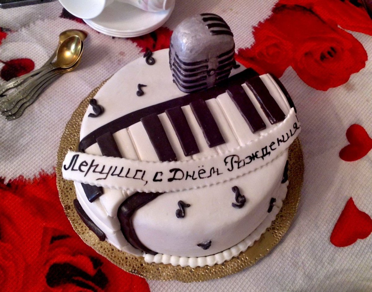 Торт «пианино»