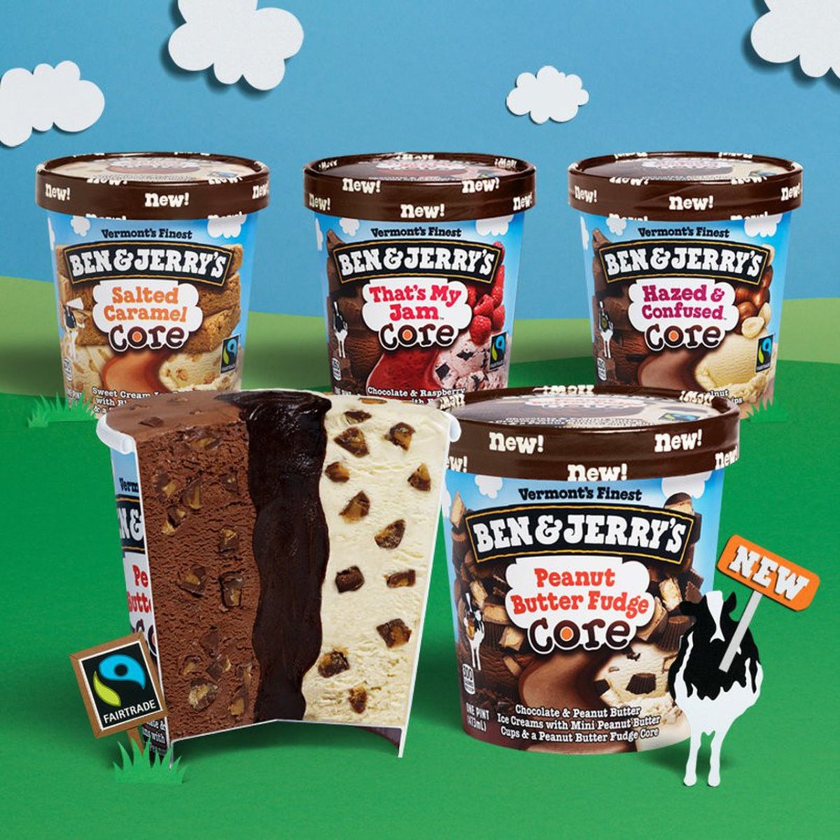 Американское мороженое Ben and Jerry's