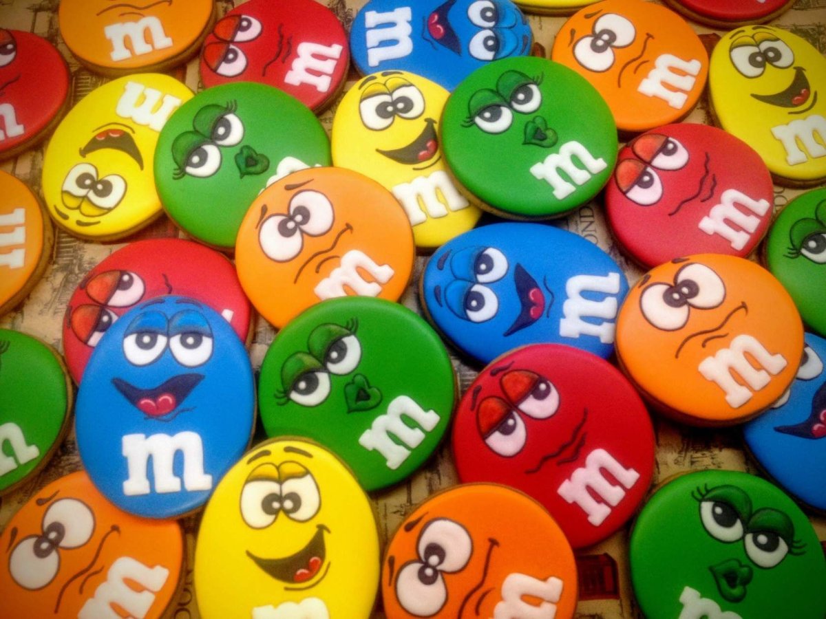 Необычные сладости m&MS
