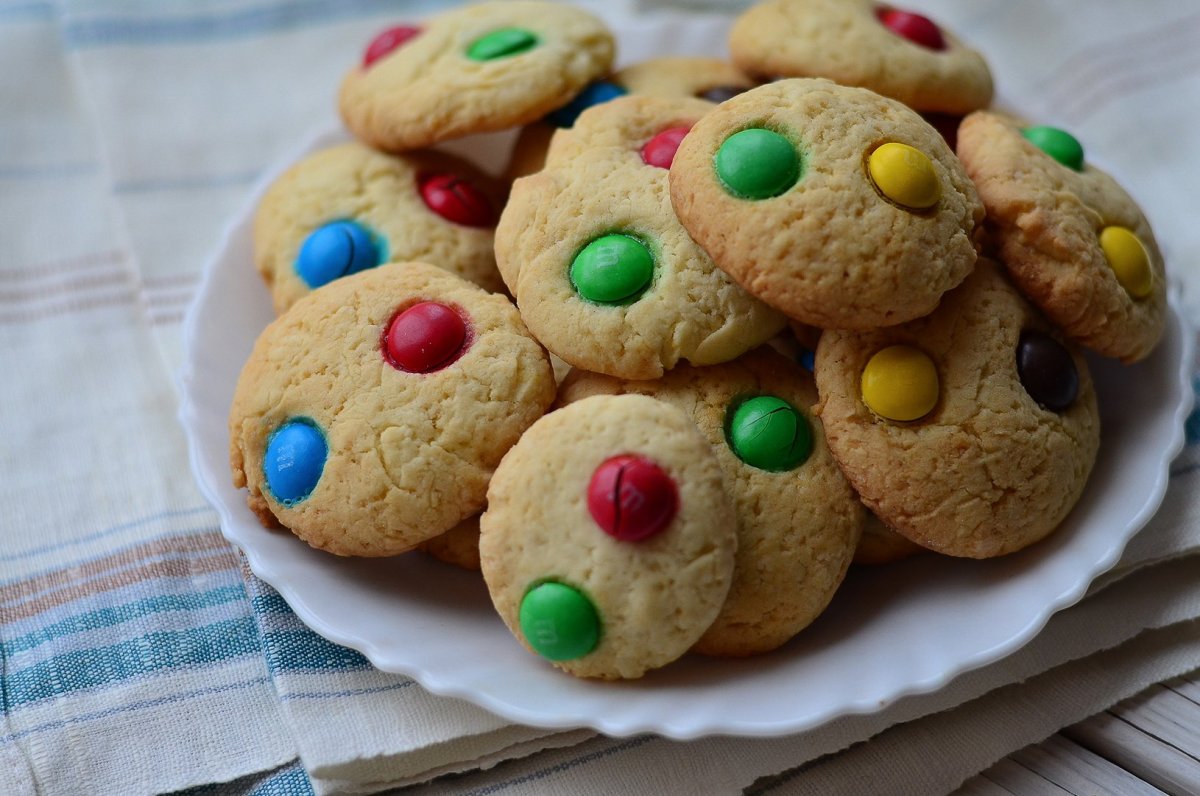 Печенье с " m&m`s"