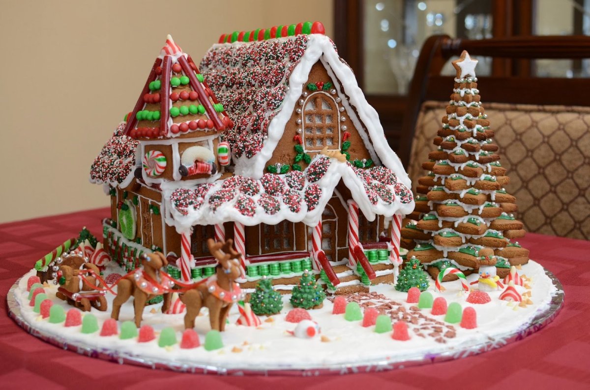 Пряничный домик Gingerbread House