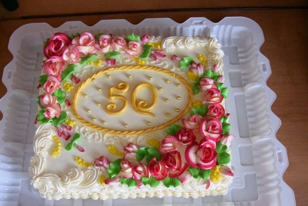 Торт на 60 лет женщине