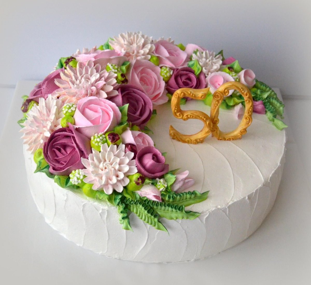 Торт на 70 лет женщине