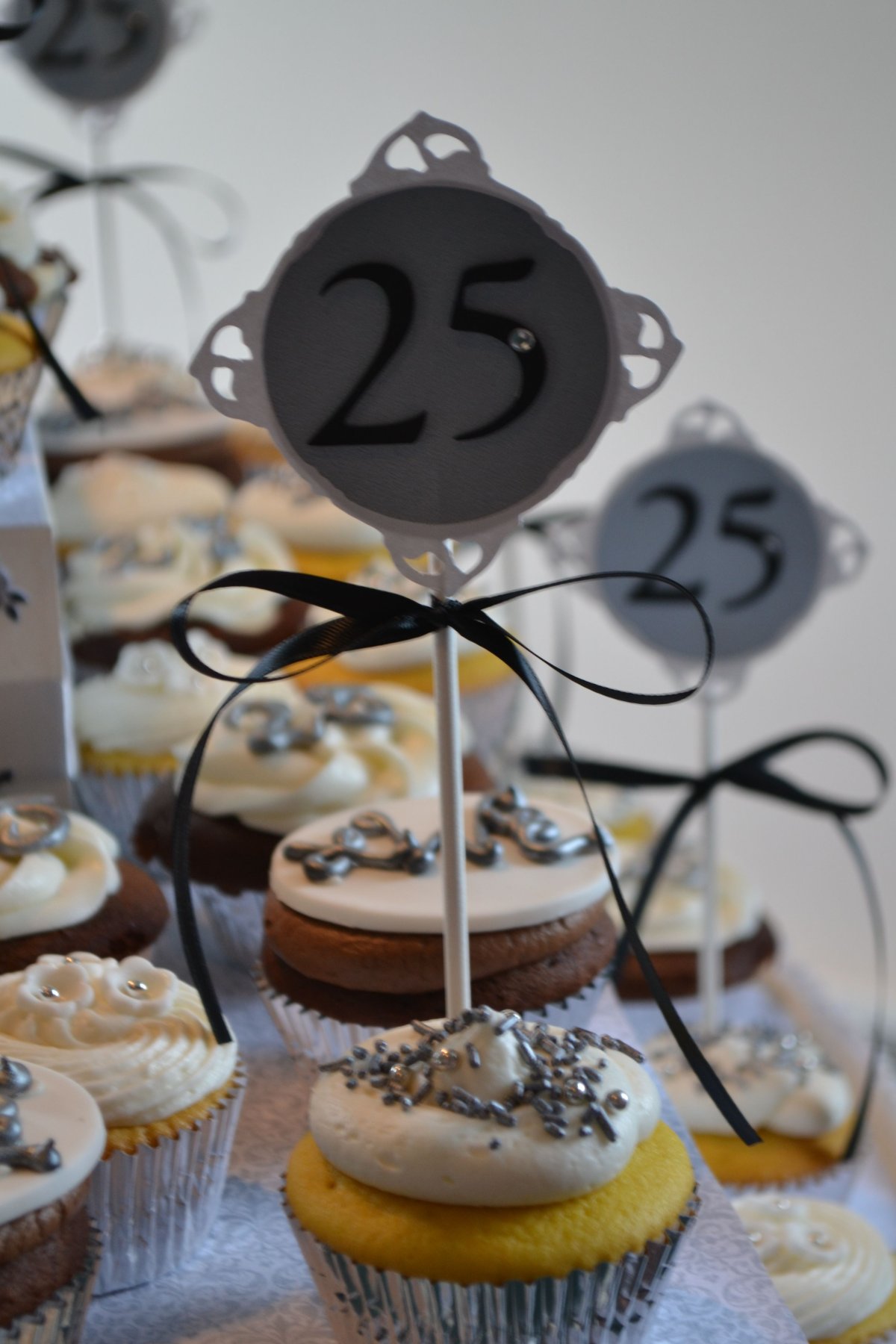 Капкейки на 5 лет свадьбы