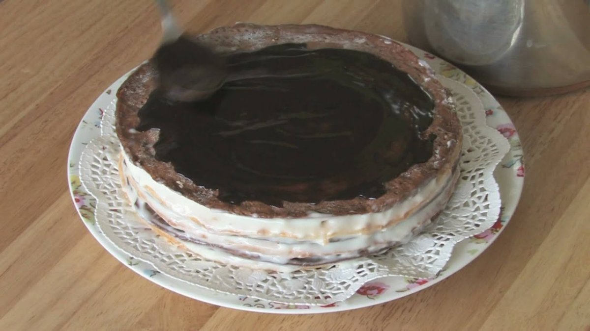 Советский торт мишка на севере