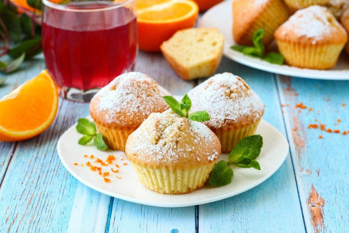 Кексики в силиконовых формочках
