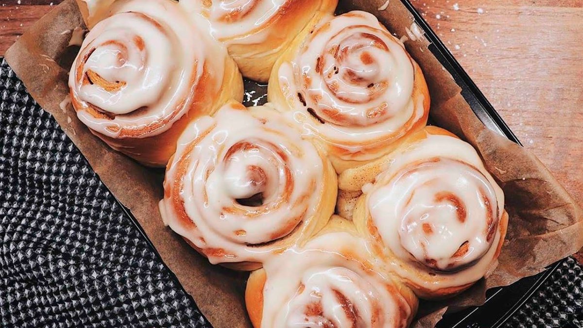 Cinnabon булочки