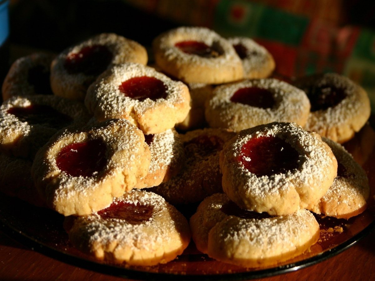 Печенье с джемом