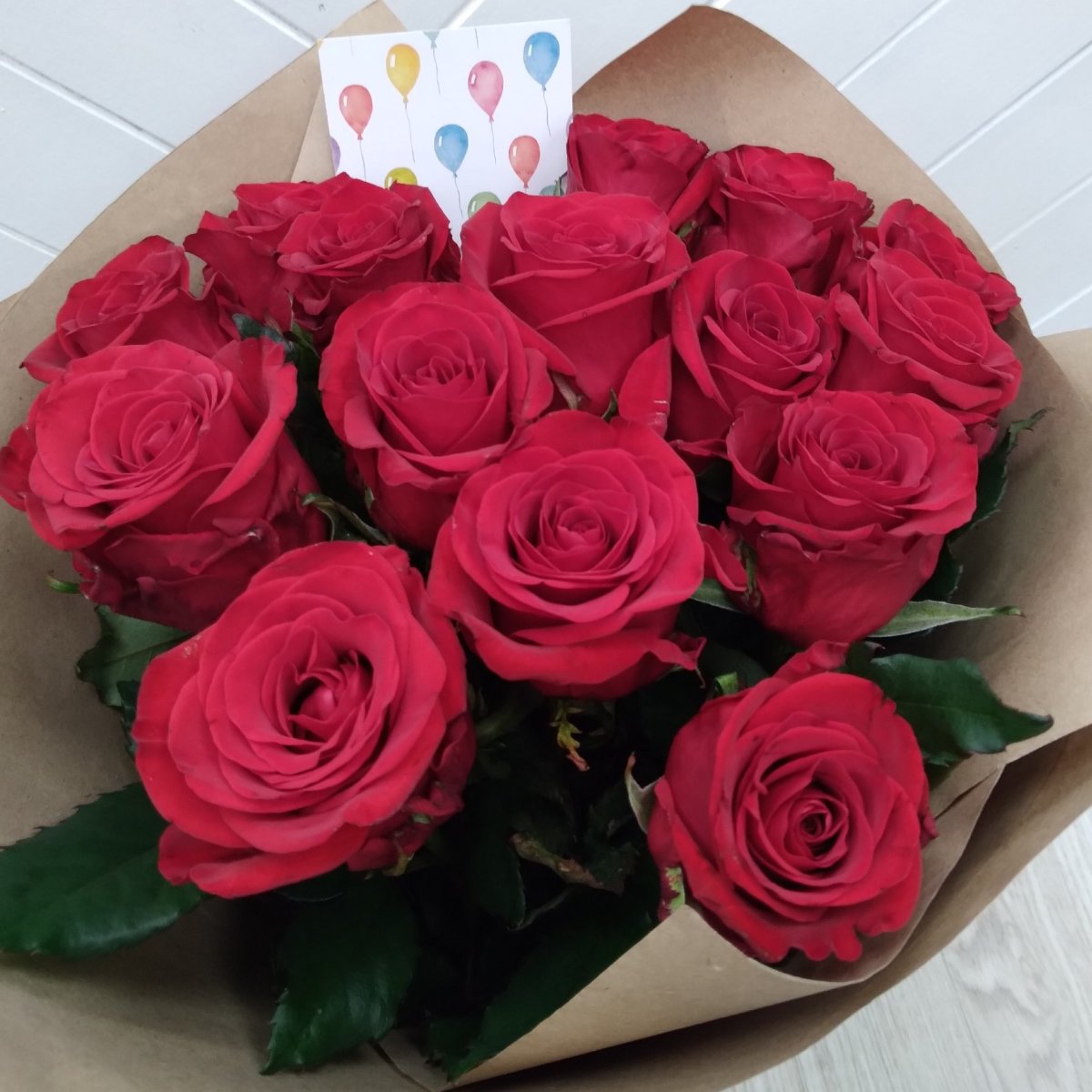 29 Шоколадных роз букет