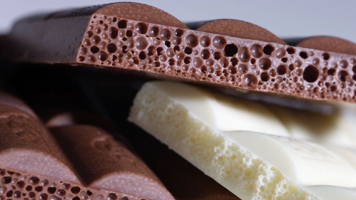 Cadbury Wispa пористый шоколад