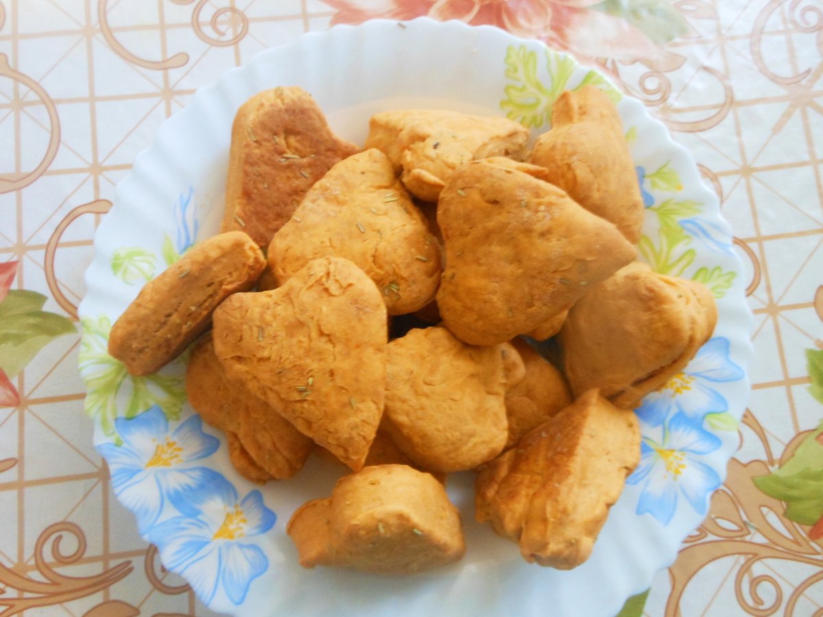 Печенье на растительном масле в духовке