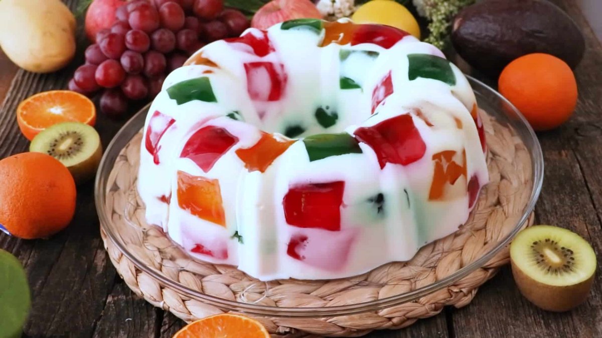 Маковый торт с желе