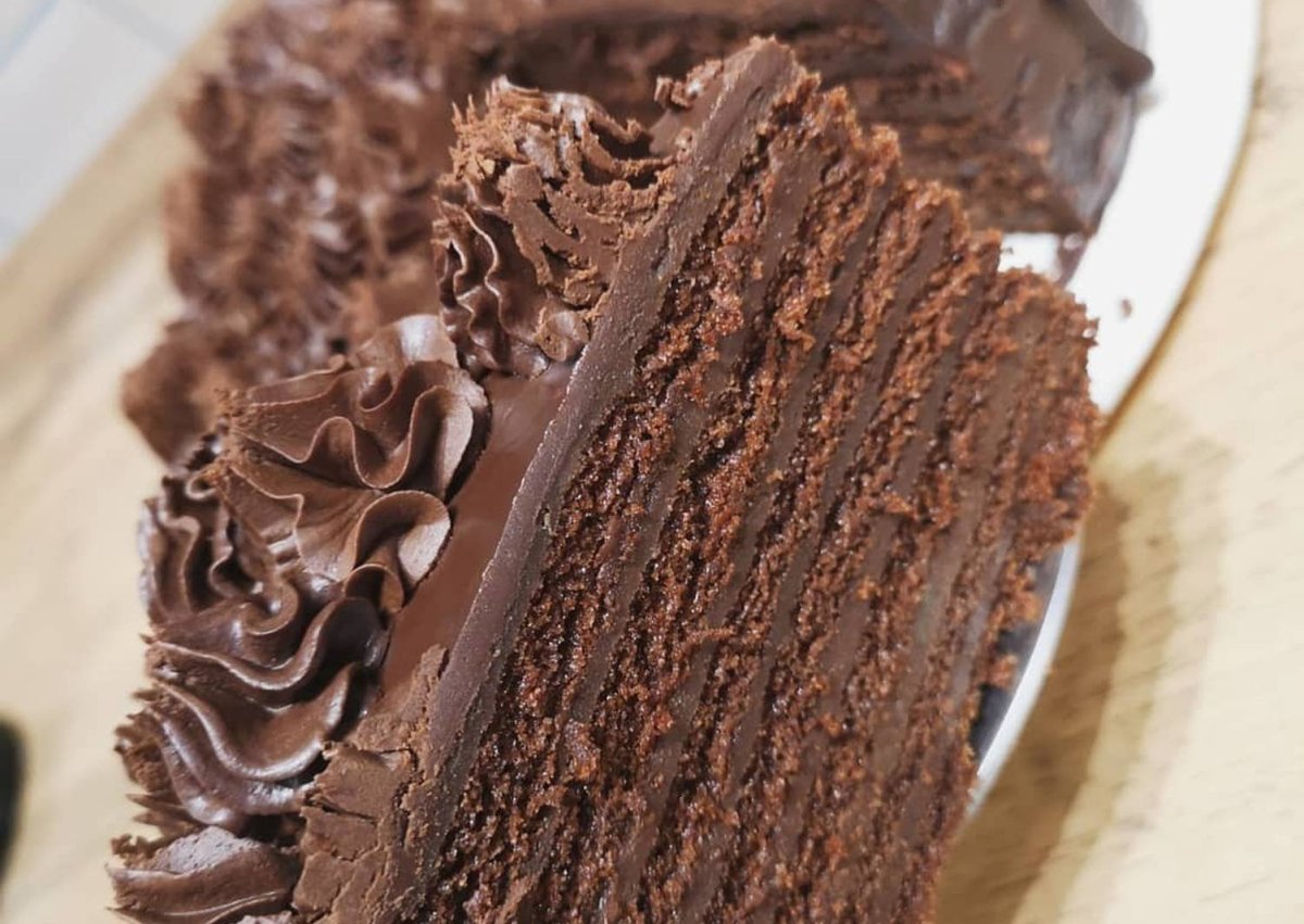 Шоколадный медовый торт