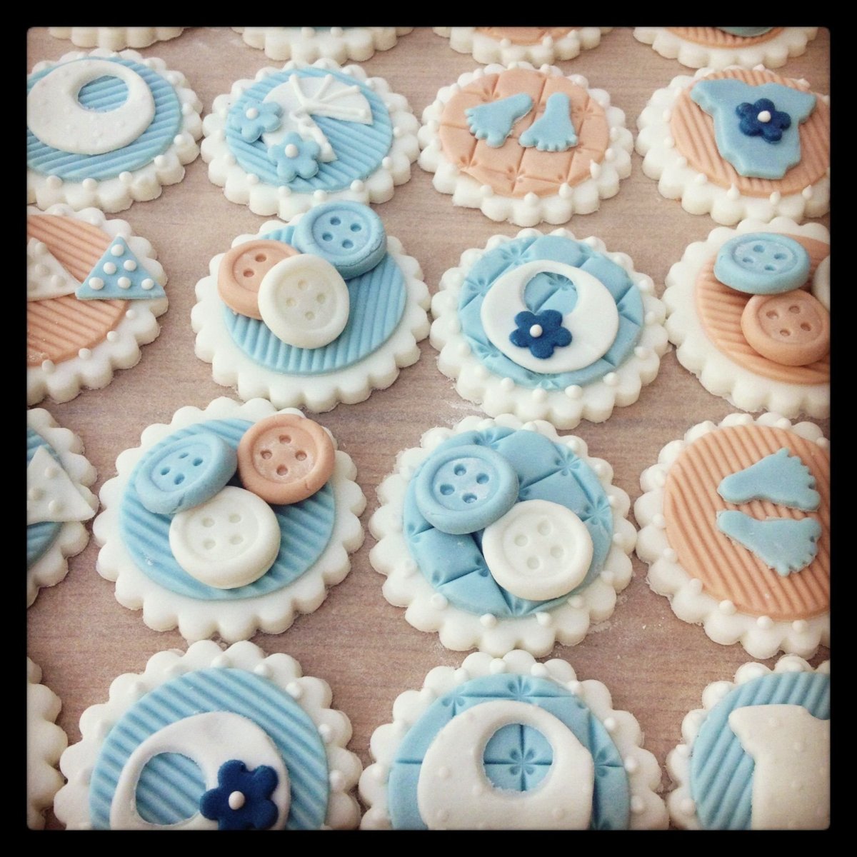 Капкейки Baby Shower