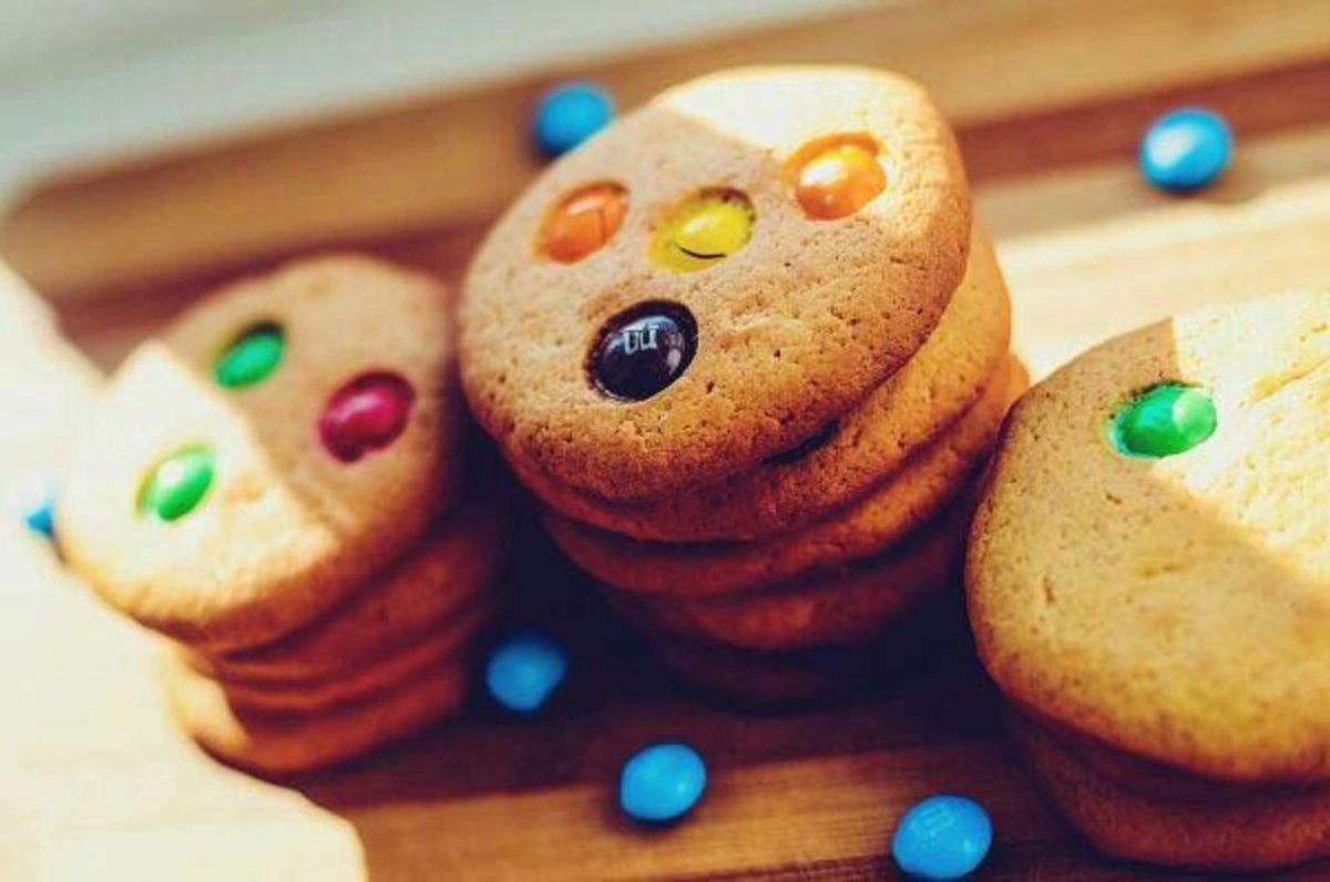 Печеньки с ммдемсом
